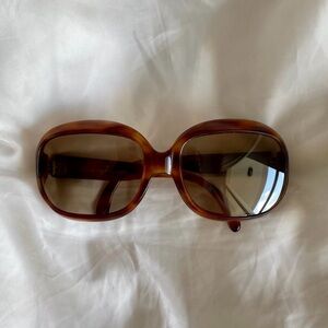 Vintage Brown Lonvert Paris Glasses